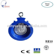 single plate/disc cast iron swing check valve